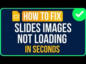GOOGLE SLIDES NOT LOADING [FIXED] | Fix Google Slides Images Not Loading