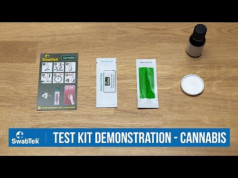 SwabTek Test Kit Demonstration - Cannabis | RAMPART