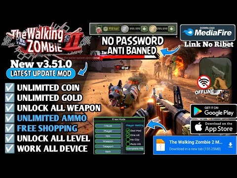 The Walking Zombie 2 Mod Apk v3.51.0 - Unlimited Coin Gold & Free Shopping Unlock Level
