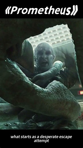 🔥 Engineer vs. Shaw – The Womb Nightmare | Prometheus (2012) #movie#shorts