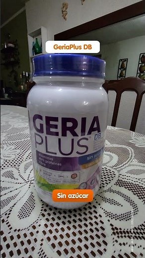 ¡Complementa tu alimentación con Geriaplus!