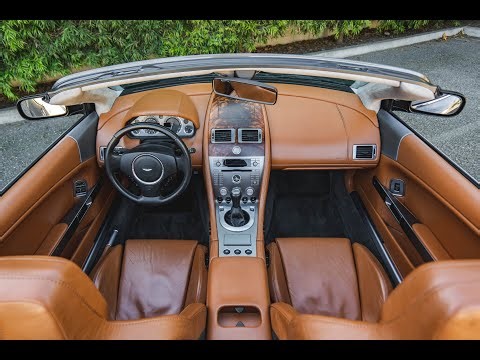2006 Aston Martin DB9 Volante Convertible Top Operation