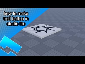 How to make troll button in studio lite