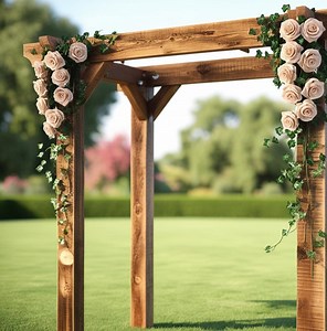Outdoor Wedding Arbor Plans | DIY Wedding Decoration | Digital Download - Etsy