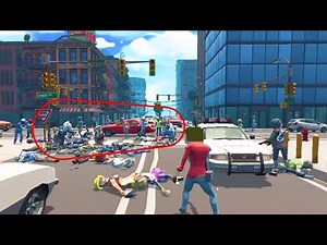 warbox sandbox, zombies vs humans epic battle in the city