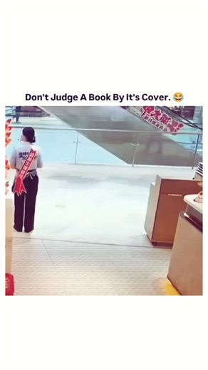 f1 on Instagram: "This reel flips expectations in the best way possible. A hotel waiter walks in wearing casual home clothes, looking like any regular guest - but instead of heading to a table, something unexpected happens. Suddenly, the other waiters step forward and welcome him like a customer. Smiles, greetings, polite gestures - the full hospitality treatment. For a moment, the roles completely reverse. What makes this clip special isn’t just the humor, it’s the respect. It quietly shows cam