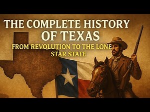The Complete History of Texas | From Revolution to the Lone Star State