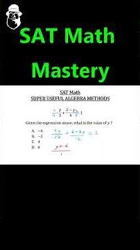 SAT Math - Algebra Fraction