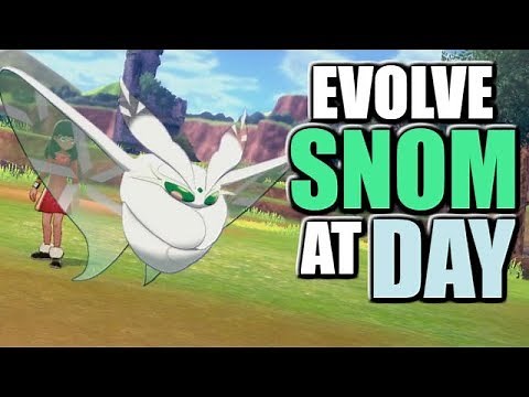 How to see Friendship Level + Evolve Snom during the Day - Pokemon Sword and Shield