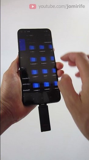 Connecting a USB drive to a mobile device (smartphone and tablet) 🇫🇷🩳