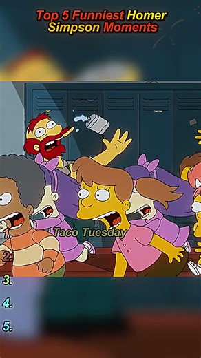 Top 5 Iconic Simpsons Scenes That Made History (You Must Watch!) 🤩 #Simpsons #HomerSimpson #Classic