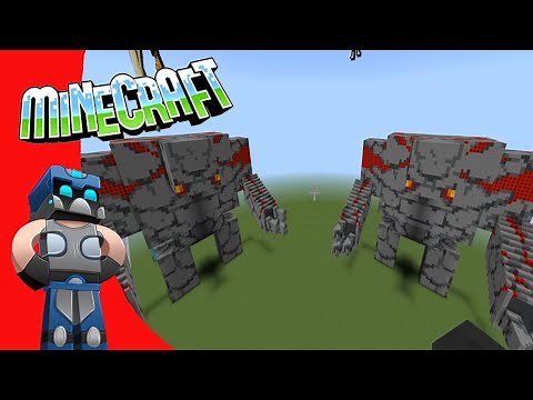 Minecraft: Como hacer Golem redstone Tutorial