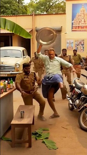 Tamil Mass Hero vs Police | Goosebump Fight Scene | Ultra Cinematic Action