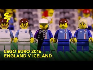 England v Iceland | Lego Euro 2016 | Slash Football