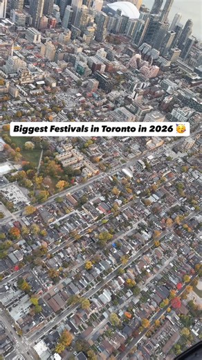 Your guide to the dates of the top festivals to look forward to in 2026! 💃🏽🕺🏼 #Toronto #2026 | With Extra Fries