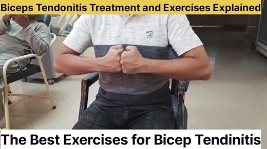 Biceps Tendonitis Treatment and Exercises Explained #Physiotherapy