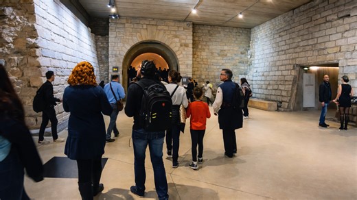 What is inside Louvre Napoleon apartments?