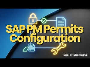 SAP PM Permits Configuration | Step-by-Step Work Permit Setup in SAP PM