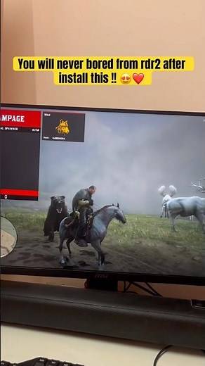 You will never from Red dead redemption 2 after install this mod!! #rdr2 #rdr2mods