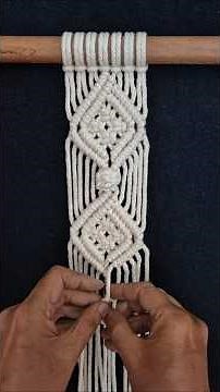 #macrametutorial #diy #macrame #handmade #tutorial ##wallhanging #crochet #knot #weaving #knitting
