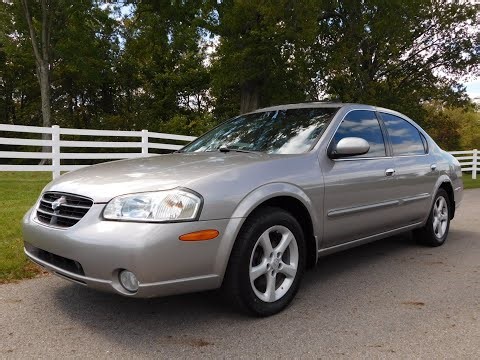 2001 Nissan Maxima GLE - Only 132,000 Miles, New Struts, Brakes, Tires, and More!, Loaded and Clean!