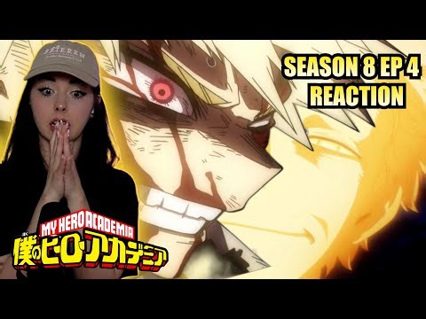 QUIRK: EXPLOSION!!! MY HERO ACADEMIA SEASON 8 EPSIODE 4 REACTION