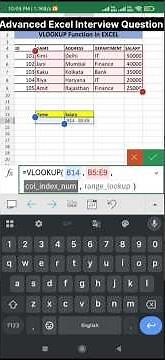 VLOOKUP function in excel | VLOOKUP formula in excel | Relative Reference In excel