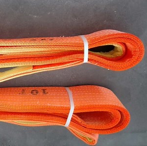 [Hot Item] Heavy Duty Polyester Synthetic Webbing Sling with Two Eyes