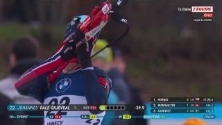 Vetle Christiansen remporte le sprint du Grand-Bornand au terme d'une course folle, Émilien Jacquelin 3e