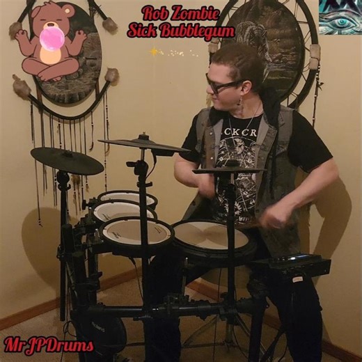 Rob Zombie Sick Bubblegum Drums