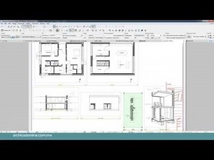 Archicad 20 lineas de nivel en cortes y fachadas