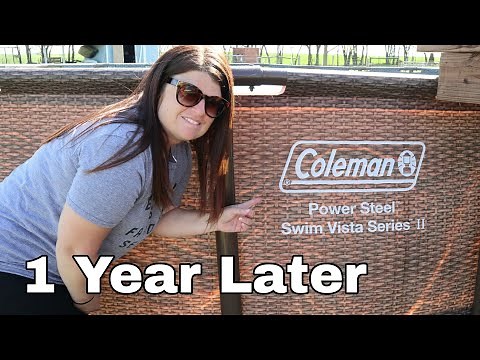 Coleman Power Steel Frame Pool 1 Year Review | Above Ground Pool Review