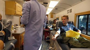 During the holiday season, donations historically decrease due to regular donors on travel and schedule changes. If you are able, take the time to donate blood or platelets at one of our centers during this time of need. Thank you for being a lifeline for the Front Line. Caption: ASBP- NMC San Diego Blood Donor Center sets up a mobile blood drive at Naval Air Station North Island by request of Helicopter Sea Combat Wing, Pacific October 02, 2018. ASBP provides quality blood products for service 