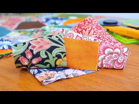 I Made a 19th Century Scrappy Quilt (Plus, trying out Victorian stitches for the first time!)