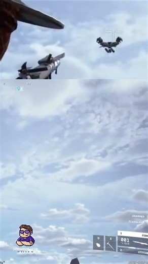 Epic Rooftop Battle: Shooting Planes & Drones from Above! #shorts