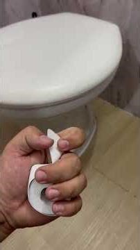 Goodbye smelly toilet! 🤢 Brilliant technique