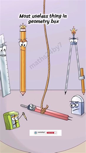 Geometry Box का महाभारत ll लड़ाई जमकर हुई! 🤣🤣 #maths24by7