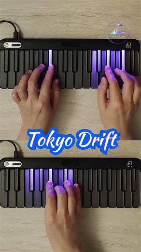 Tokyo Drift 🏎️🎹 #shorts #piano #music #musician #pianomusic #cover #musicshorts #drift #cars #movie