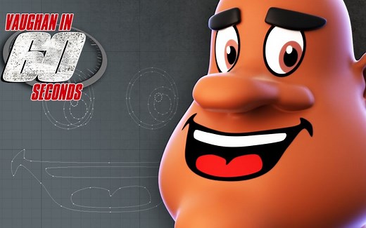 MODO软件窍门-三维角色上的二维动画表情