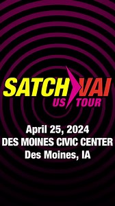 951 reactions · 178 shares | For the first time, after 50 years of friendship, just the two of us. Satch Vai 2024 Get tickets now for this once-in-a-lifetime experience! | Joe Satriani | Facebook