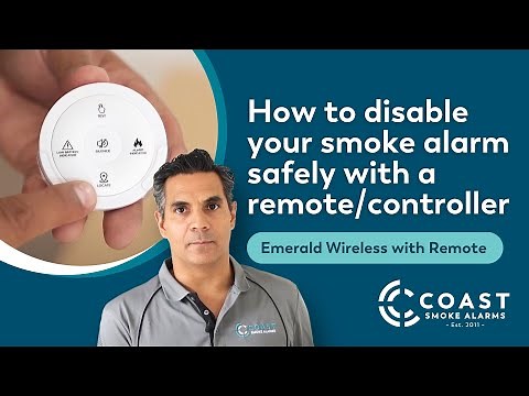 Use your Emerald Remote to isolate falsely sounding Emerald smoke alarms | Coast Smoke Alarms