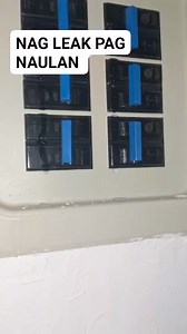 Leak ang panel board Naku po 😪 . #electrician #PEC #relay #panelboard #control #power #switch #wiring #outlet #electrical | Electricians Guide
