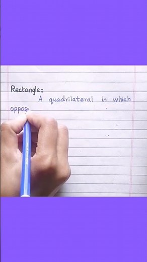Define Rectangle #shorts