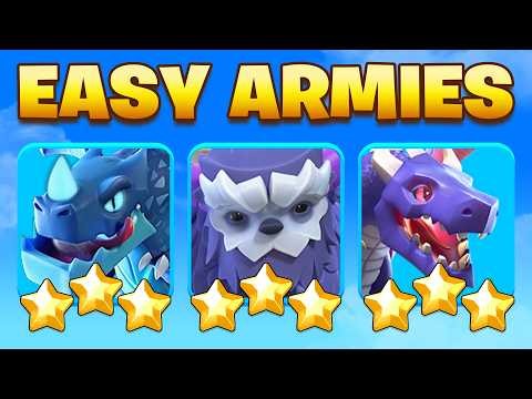 The 3 EASIEST Armies to Get 3 Star in Clash of Clans!