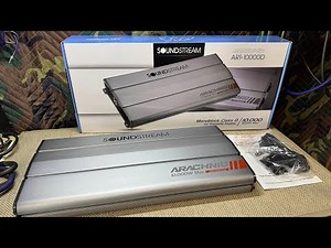 Soundstream AR1-10000D Overview and Amp Dyno