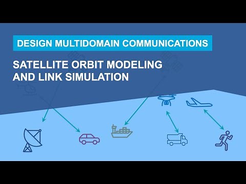 Enabling Multi-Domain Communications: Satellite Orbit Modeling and SatCom Link Simulation