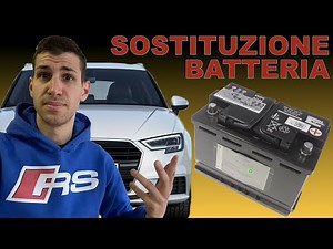 How to replace the battery in the Audi A4
