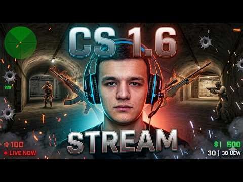 4K STREAM cs 1.6 STREAM #shorts #streamer #YouTubeShorts #gamingshorts #csgo gaming #cs16