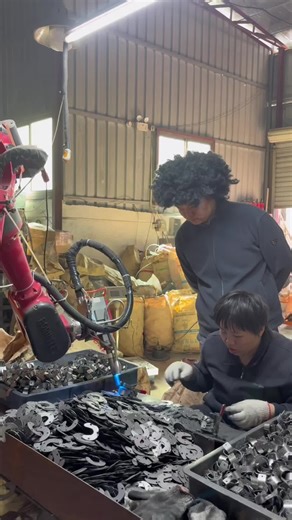 Laser welding robot.#industrial #robot #welding #spraying #machine