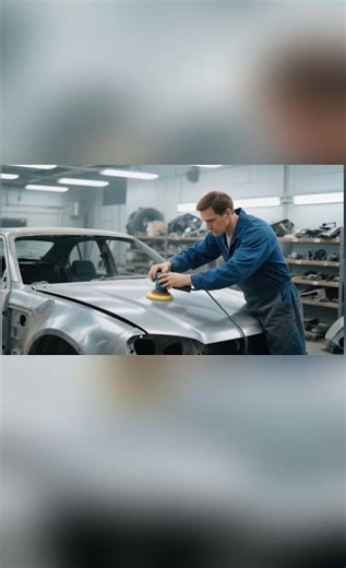 Abandoned Car Fully Restored #carrestoration #asmr #satisfying #timelapse #beforeafter